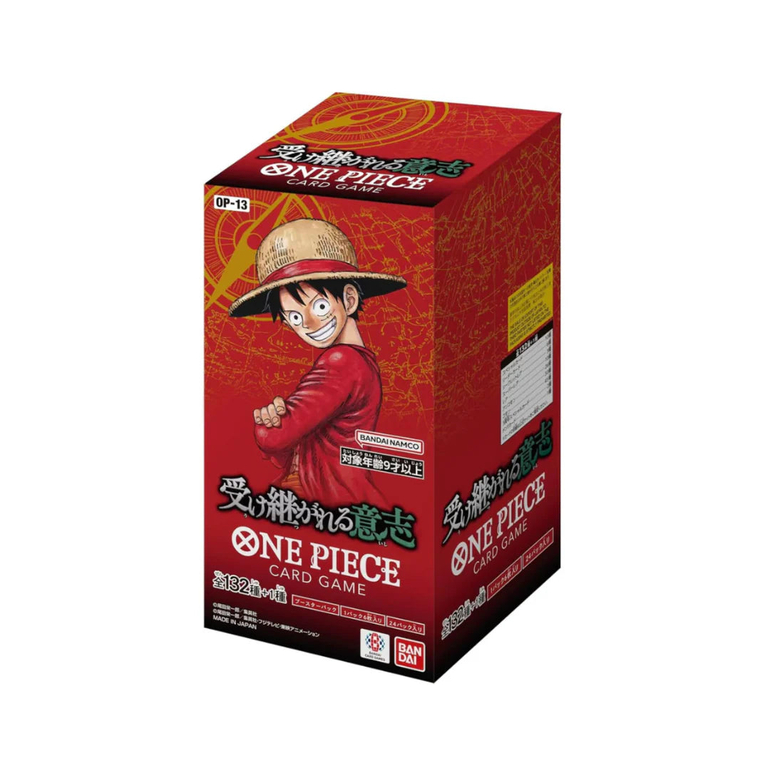 One Piece Japanese OP-13 Carrying on His Will Booster Box
