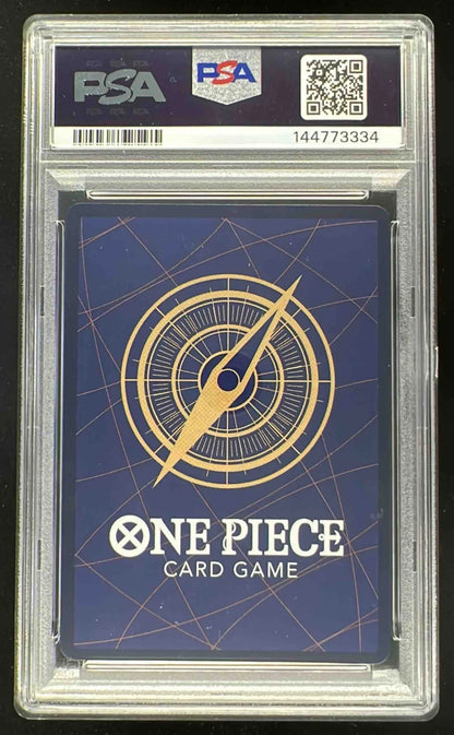 2025 One Piece OP13 EN #119 Monkey D. Luffy Special Alternate Art PSA 10